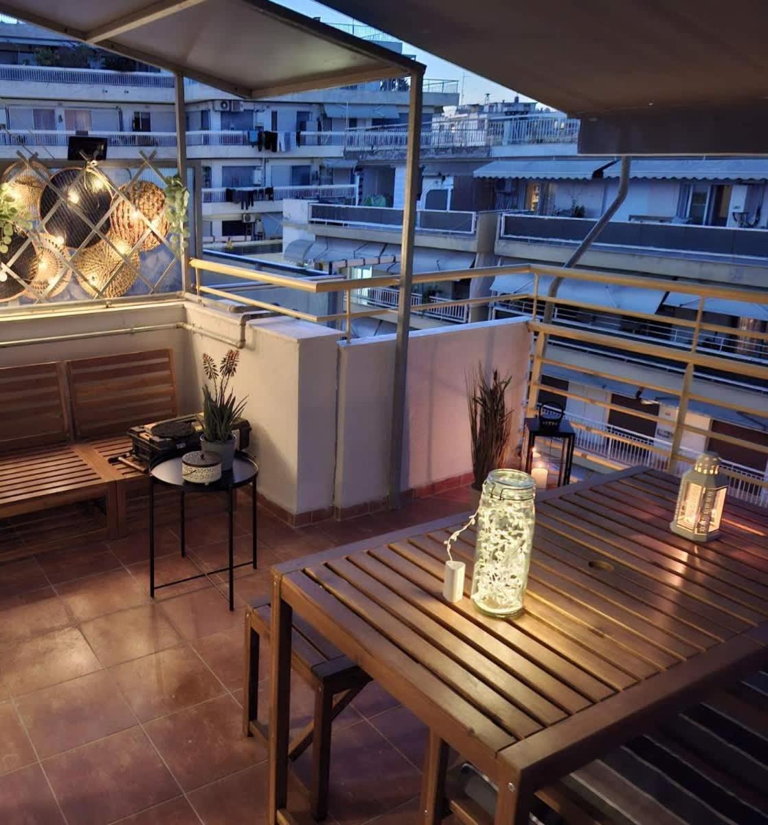 Apartment New Cozy With Balcony Close To Analipsi Metro