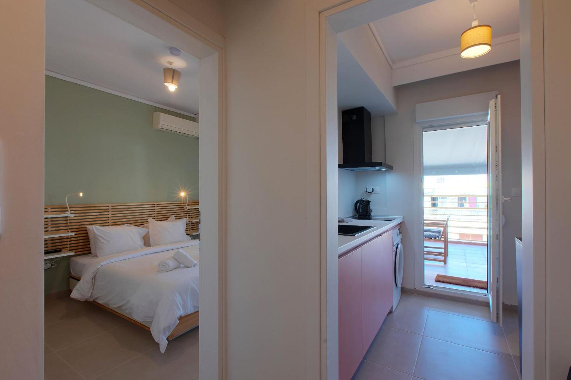 Apartment New Cozy With Balcony Close To Analipsi Metro